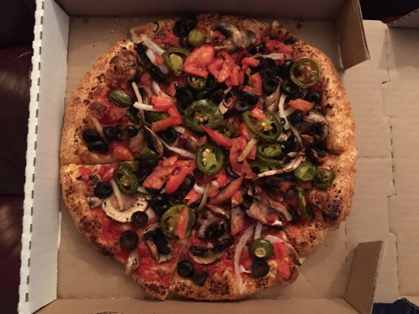 Order Veggie Pizza food online from Canadian Pizza store, Long Beach on bringmethat.com