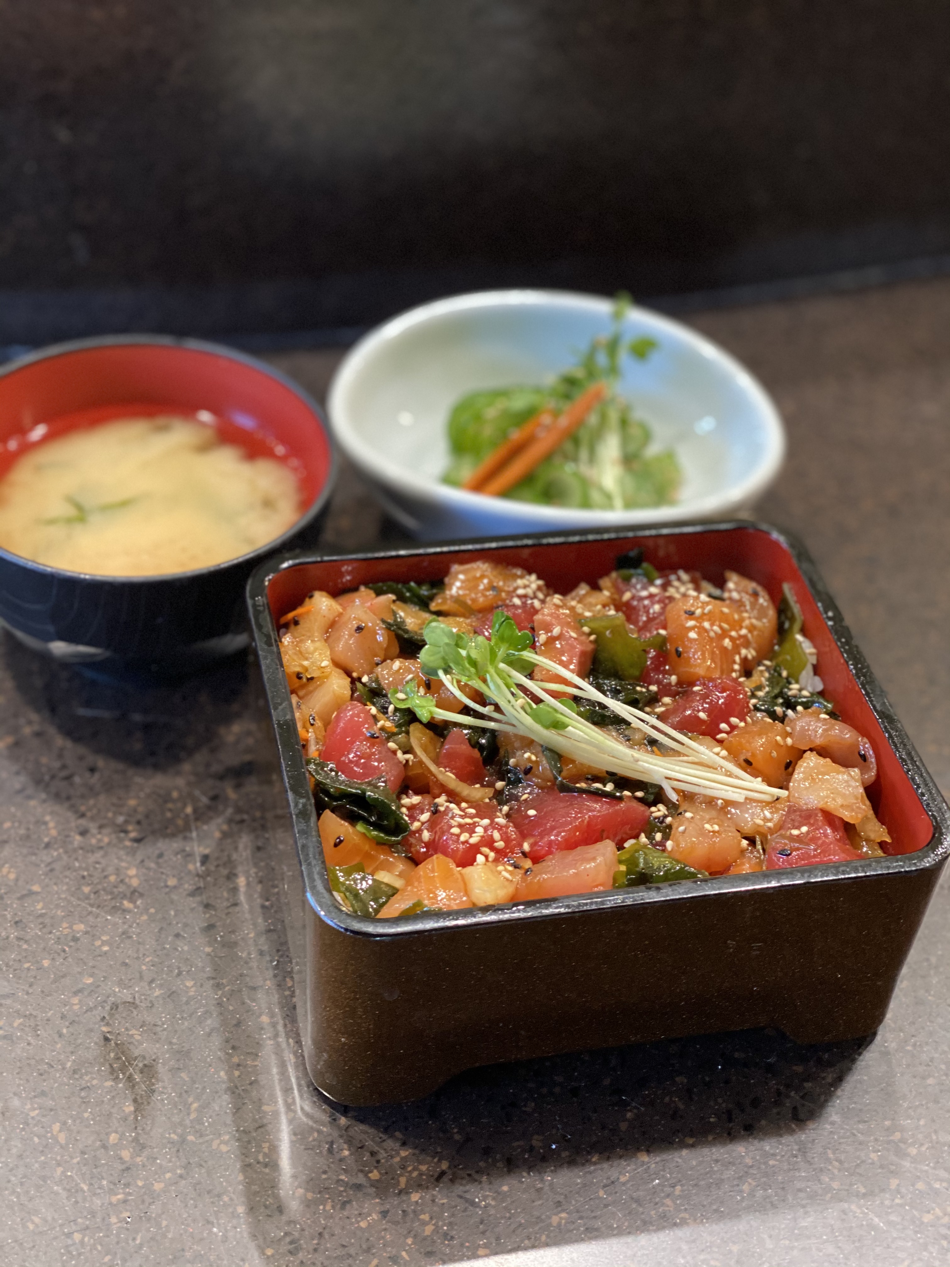 Order Poke Don Lunch food online from Kanpai Japanese Sushi Bar &amp; Gril store, Santa Monica on bringmethat.com