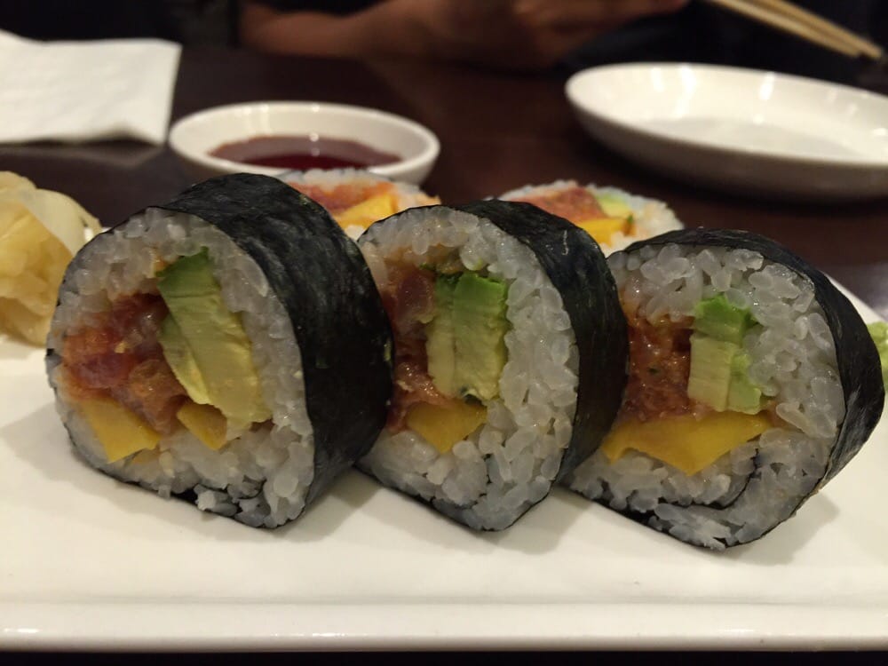 Order Sunrise Roll food online from Izanami store, South San Francisco on bringmethat.com