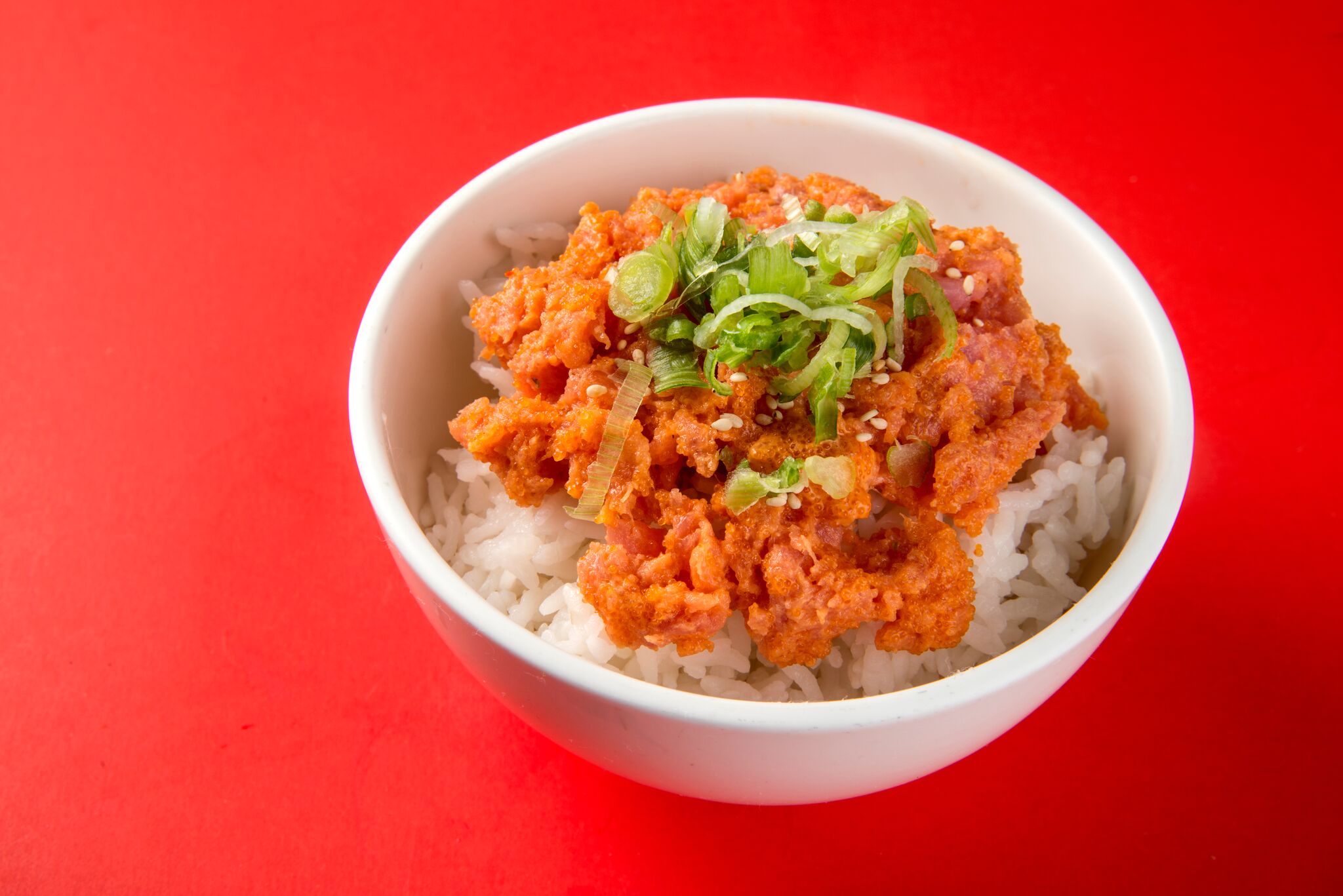 Order Spicy Tuna Bowl food online from Ramen Ryoma store, San Diego on bringmethat.com