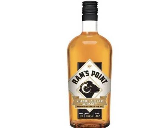 Order Ram's Pointe, 750mL whiskey (35.0% ABV) food online from Cold Spring Liquor store, Liberty Hill on bringmethat.com