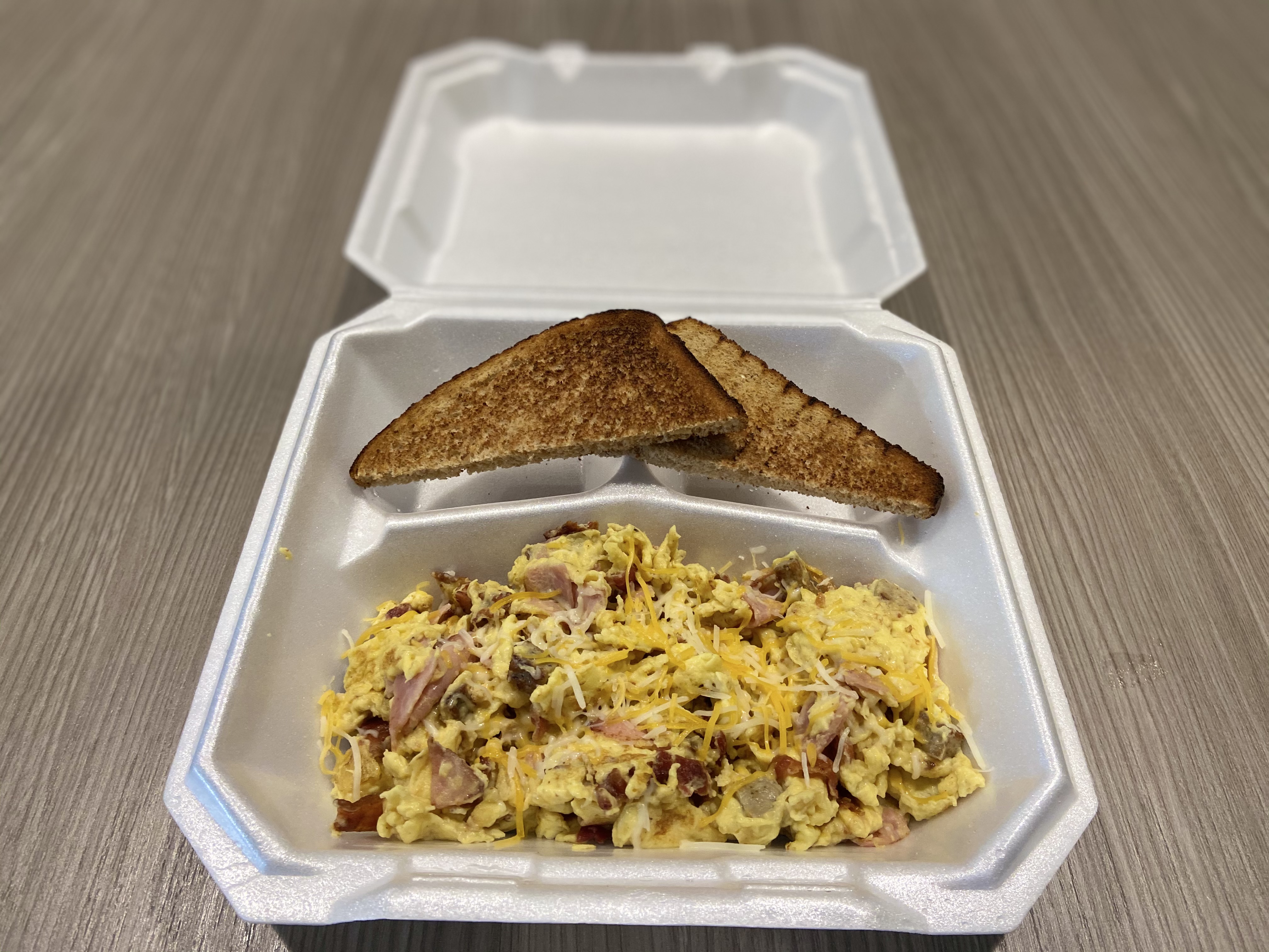 Order Meat Lover Scramble food online from Cafe At The Towers store, Phoenix on bringmethat.com