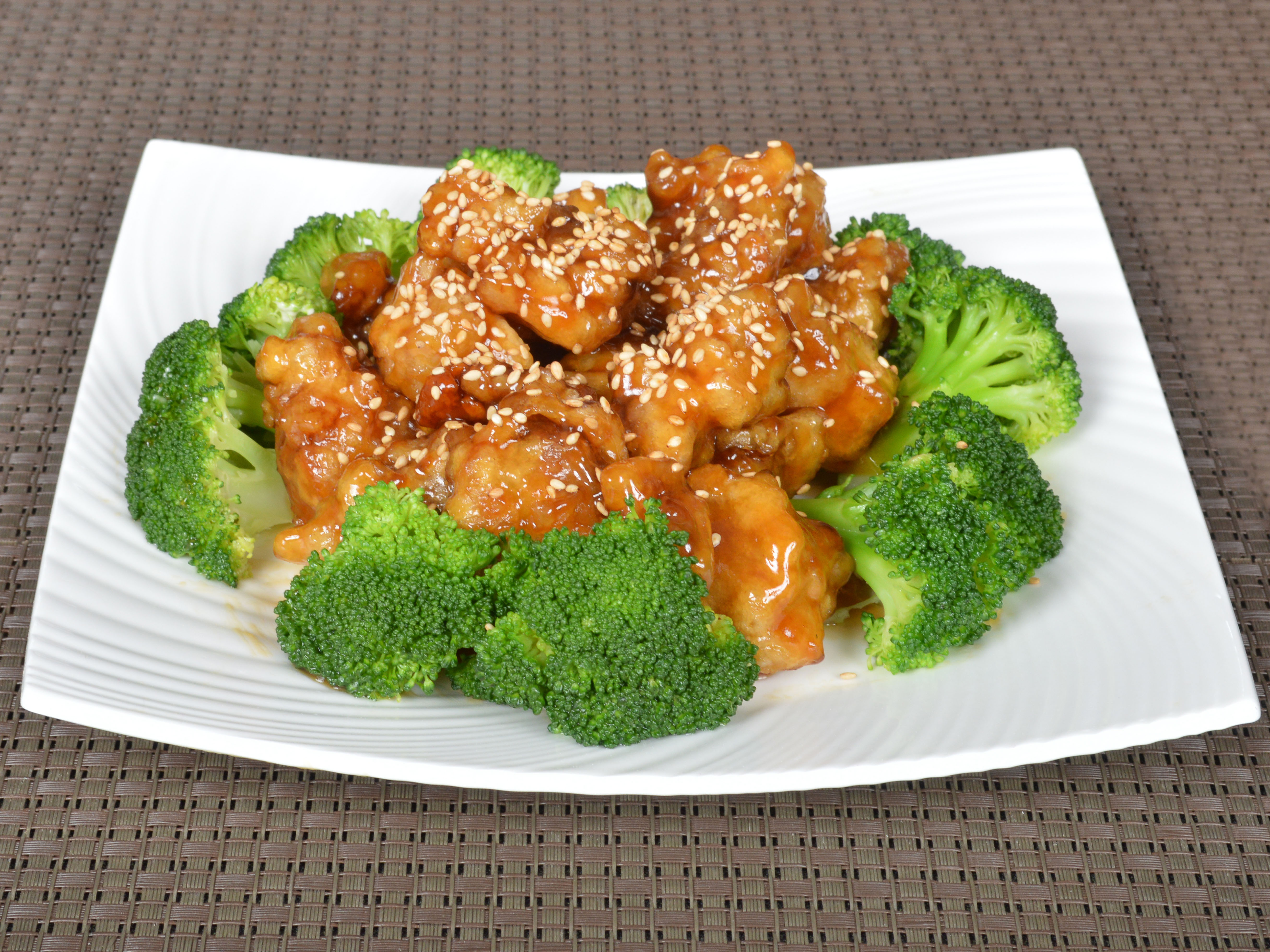 Order 141. Sesame Chicken food online from Hing Wah Chinese Restaurant store, Hamden on bringmethat.com
