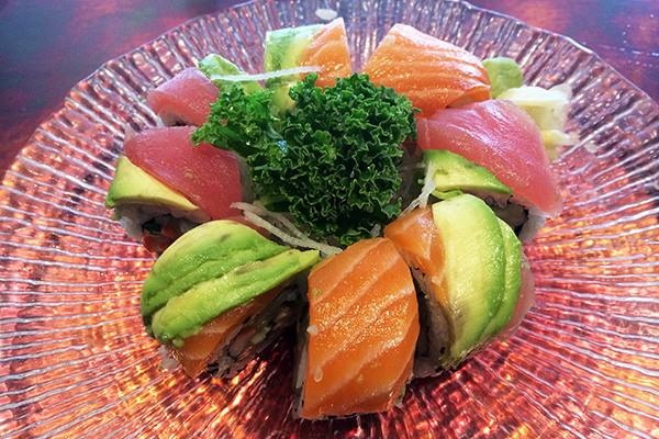 Order Rainbow Maki food online from Nori Sushi store, Chicago on bringmethat.com