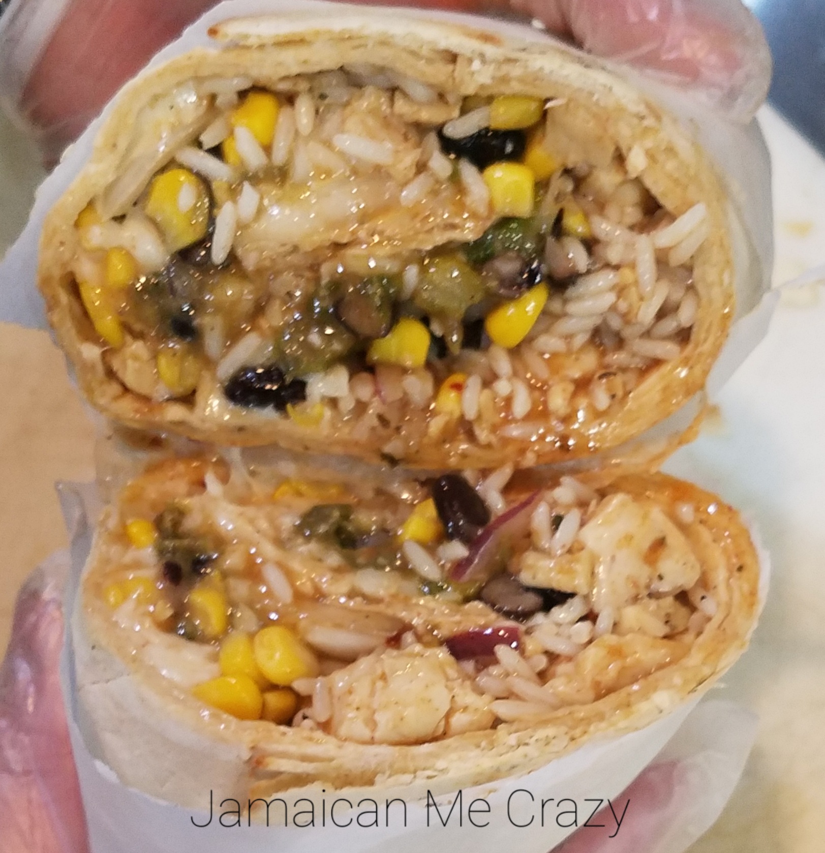 Order Jamaican Me Crazy Wrap food online from Island Smoothie Cafe store, Bethpage on bringmethat.com