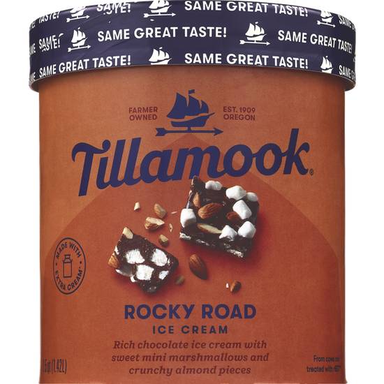 Order TILLAMOOK ROCKY ROAD TUB food online from Cvs store, FALLON on bringmethat.com