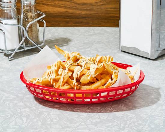 Order Garlic Aioli Fries food online from Cluck Shoppe store, Riverside on bringmethat.com