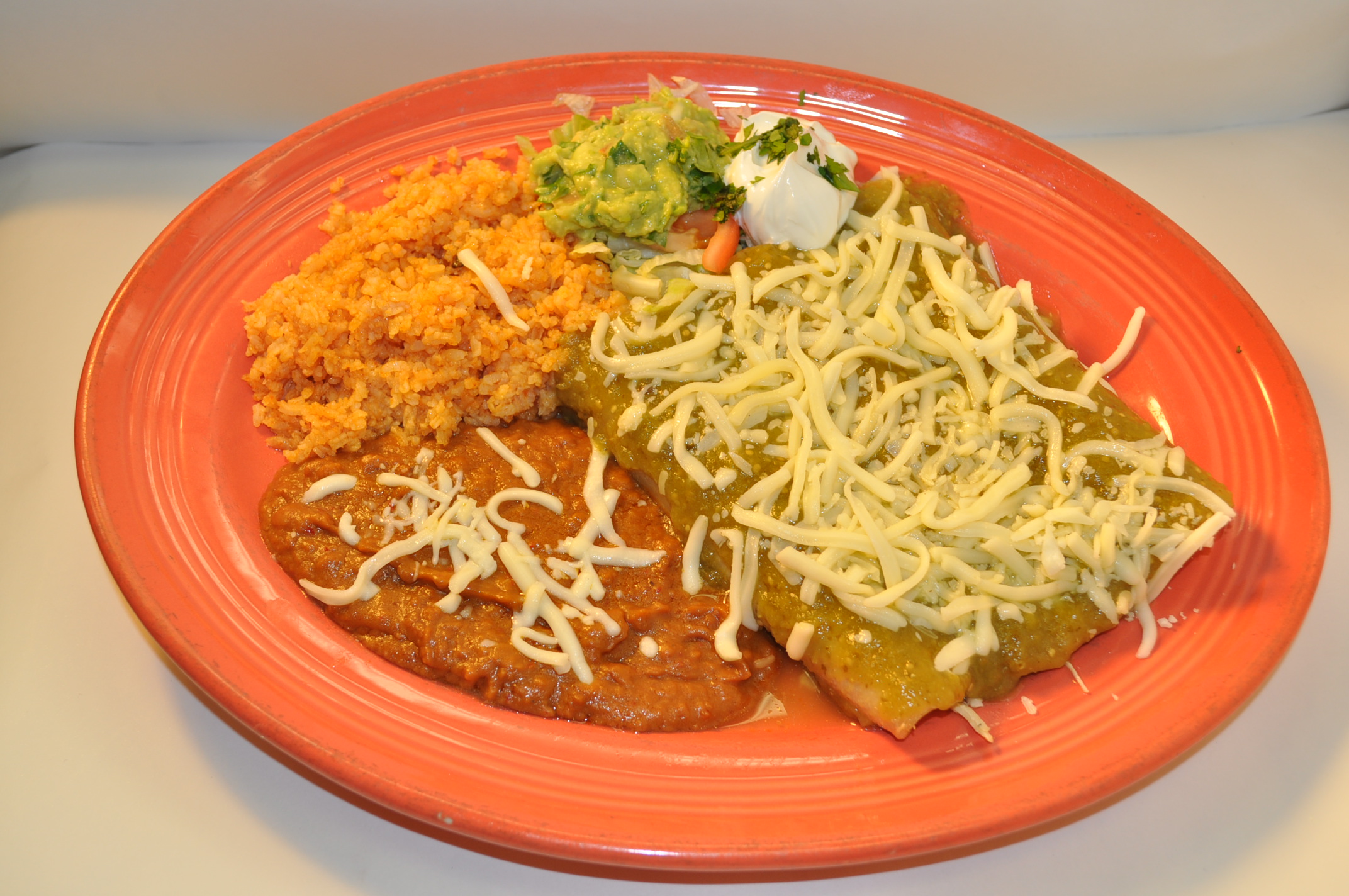 Order Enchiladas Verdes food online from Good Tequilas Mexican Grill store, Glendale Heights on bringmethat.com