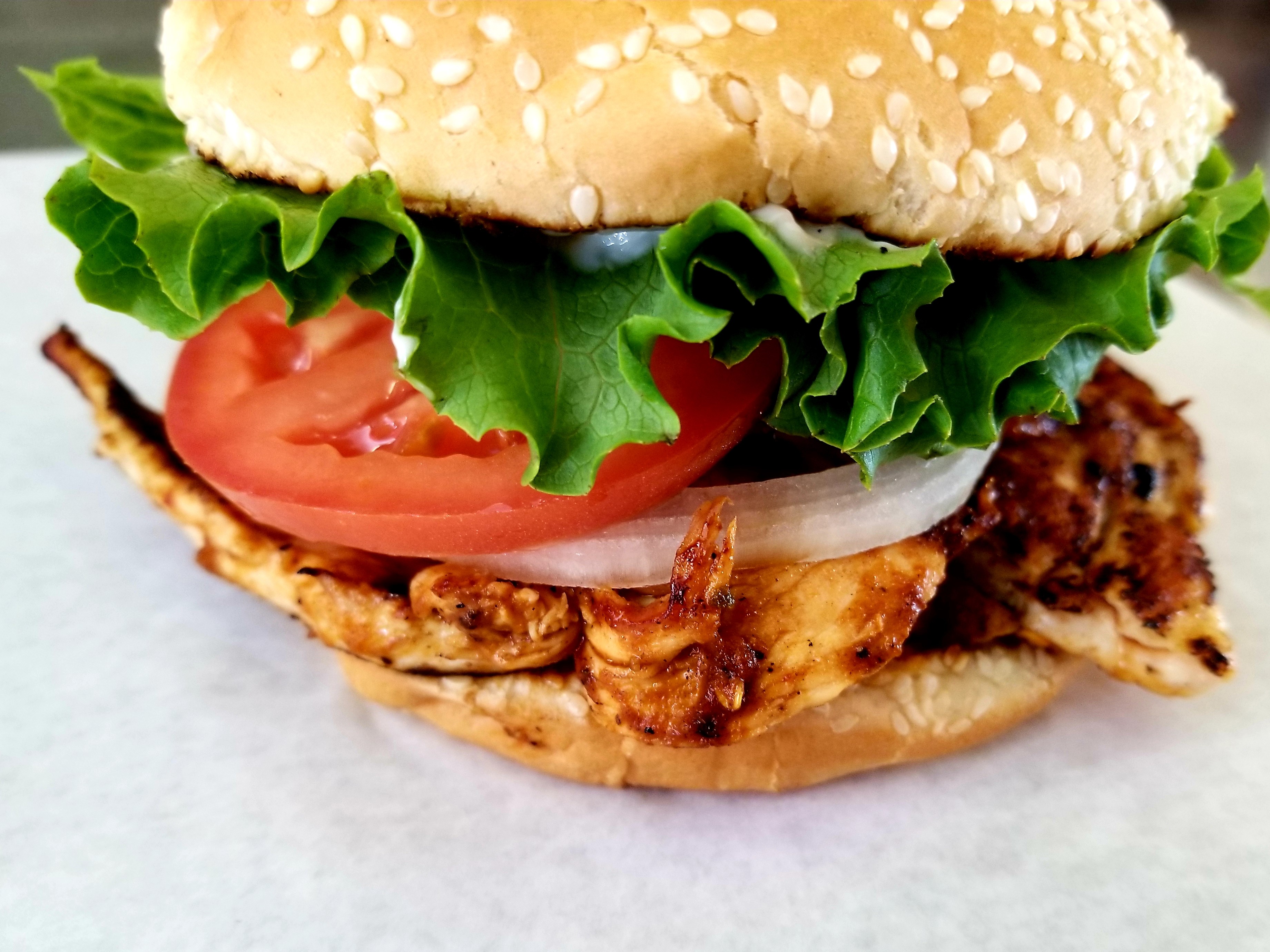 Order Grilled Chicken Sandwich food online from Southtown Hotdogs store, Elmhurst on bringmethat.com