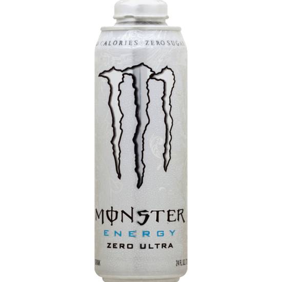 Order Monster Ultra Zero 24oz food online from Caseys Carry Out Pizza store, West Des Moines on bringmethat.com