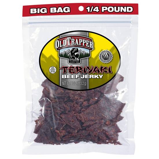Order Old Trapper Teriyaki Beef Jerky food online from Exxon Food Mart store, Port Huron on bringmethat.com