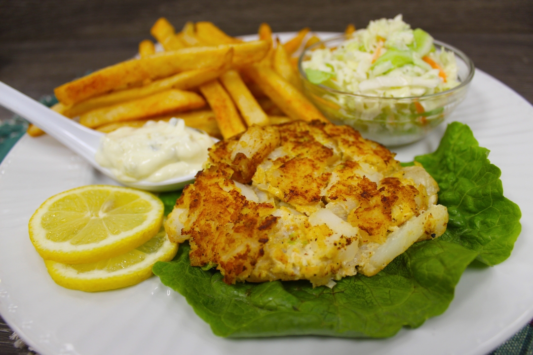 Order Crab Cake Platter food online from Captain’s Curbside Seafood store, Trappe on bringmethat.com