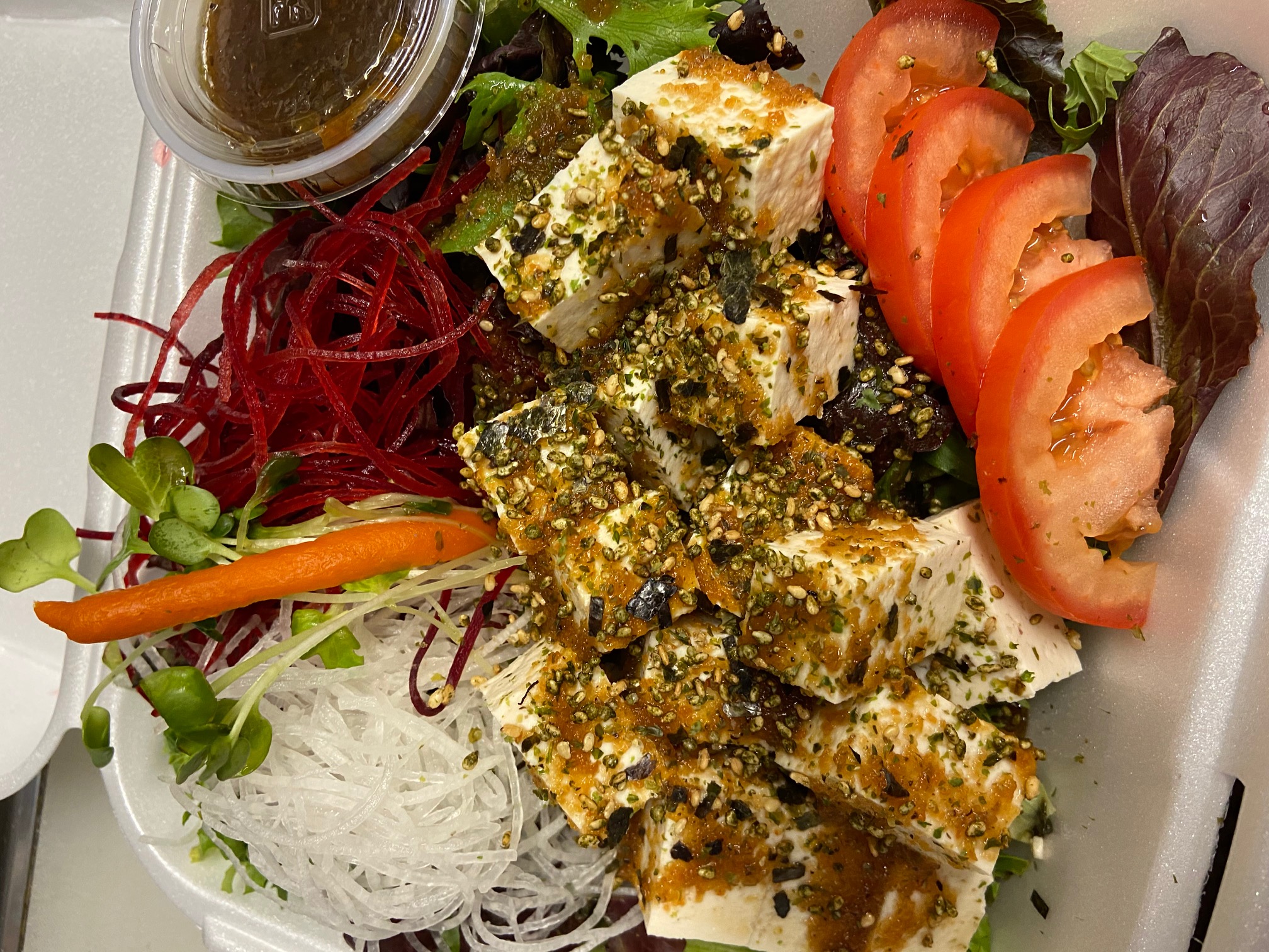 Order 4. Tofu Salad food online from Kumi Ko store, Compton on bringmethat.com