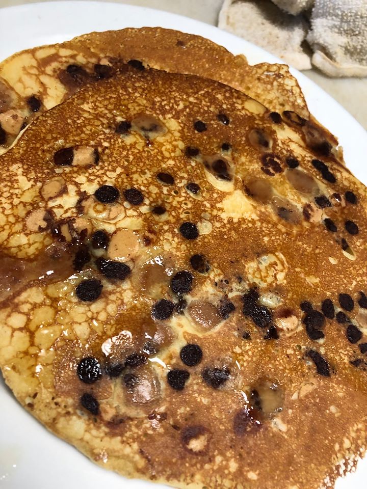 Order Short Stack of Blueberry Pancakes food online from Dutch Mill Family Restaurant store, Shelburne on bringmethat.com