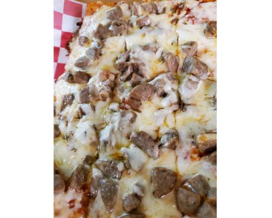 Order 12 Sausage & Peppers Pizza food online from Marianaccis Restaurant store, West Wyoming on bringmethat.com