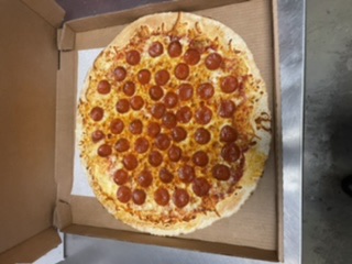 Order 1 Medium 2 Topping Pizza food online from Cafe Bambino's store, Pasadena on bringmethat.com