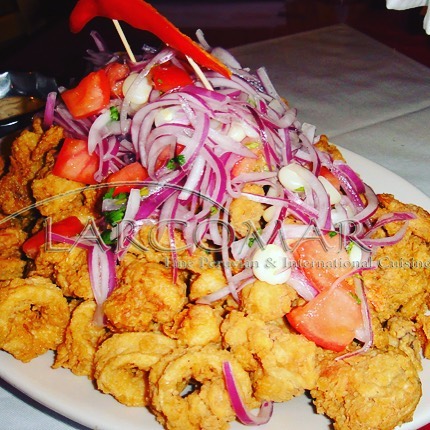 Order 25. Fried Seafood Platter food online from Chicken Coop store, Valley Stream on bringmethat.com