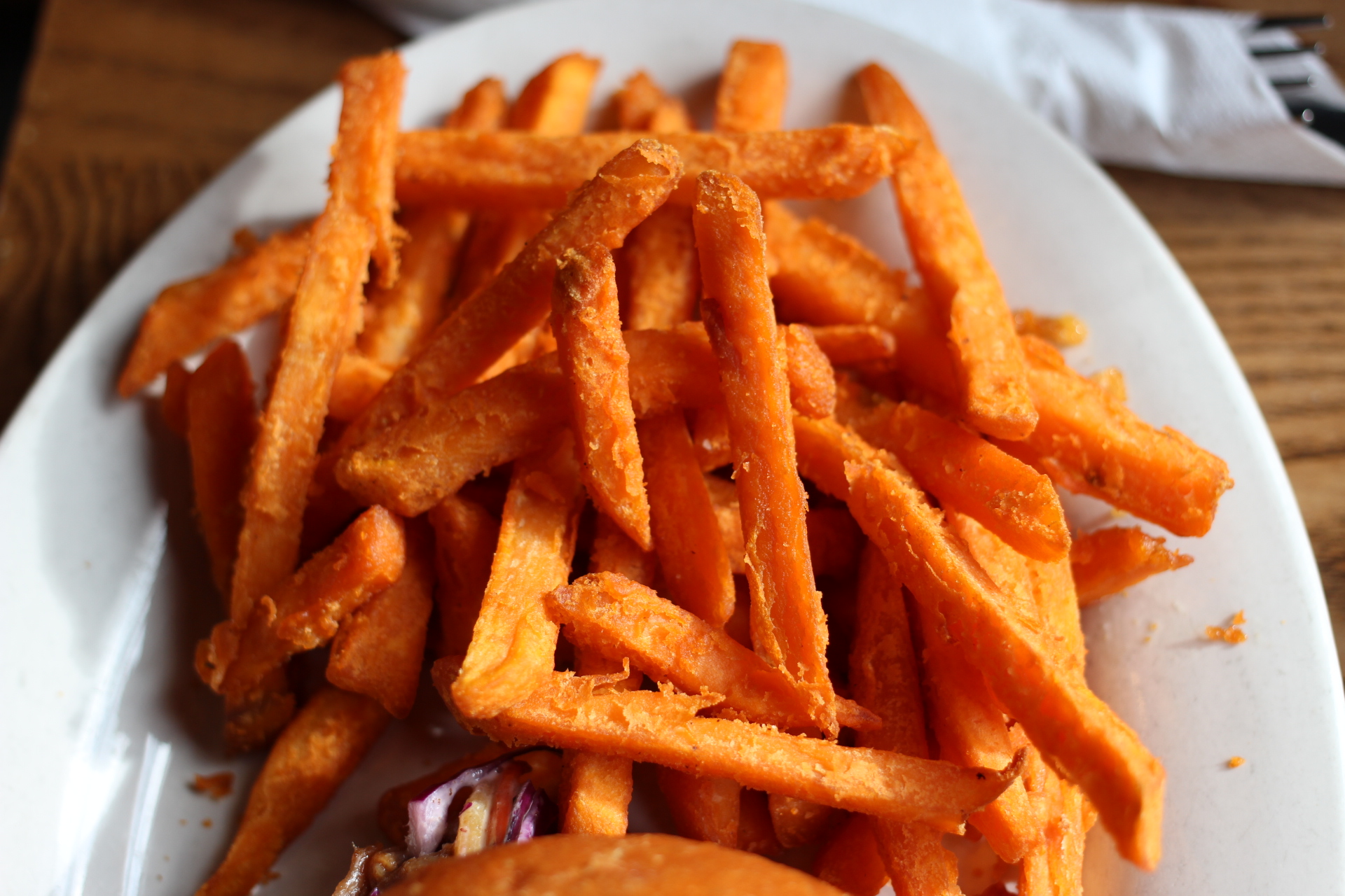 Order Side Sweet Potato Fries food online from Firefly store, Charlottesville on bringmethat.com