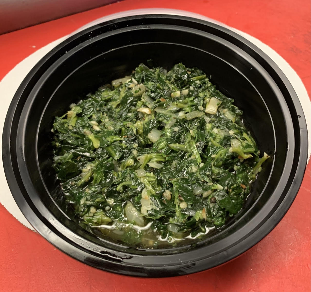 Order Sauteed Spinach food online from La Gondola  store, Chicago on bringmethat.com