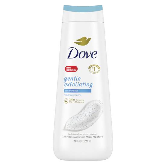 Order Dove Gentle Exfoliating Body Wash, 20 OZ food online from CVS store, INGLEWOOD on bringmethat.com