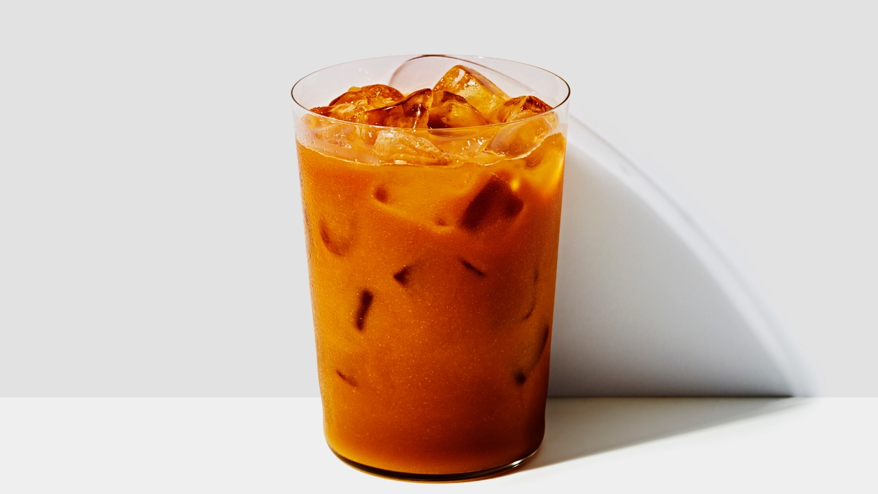 Order Salted Caramel Cold Brew food online from Gregorys Coffee store, Washington on bringmethat.com