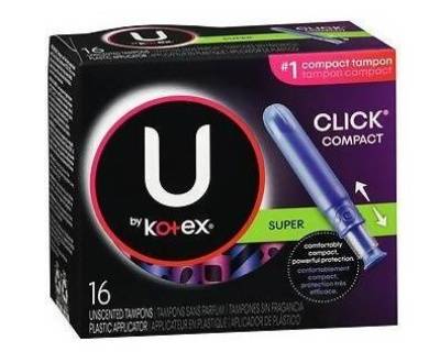 Order U by kotex Tampons Super (16 ct) food online from Ctown Supermarkets store, Uniondale on bringmethat.com