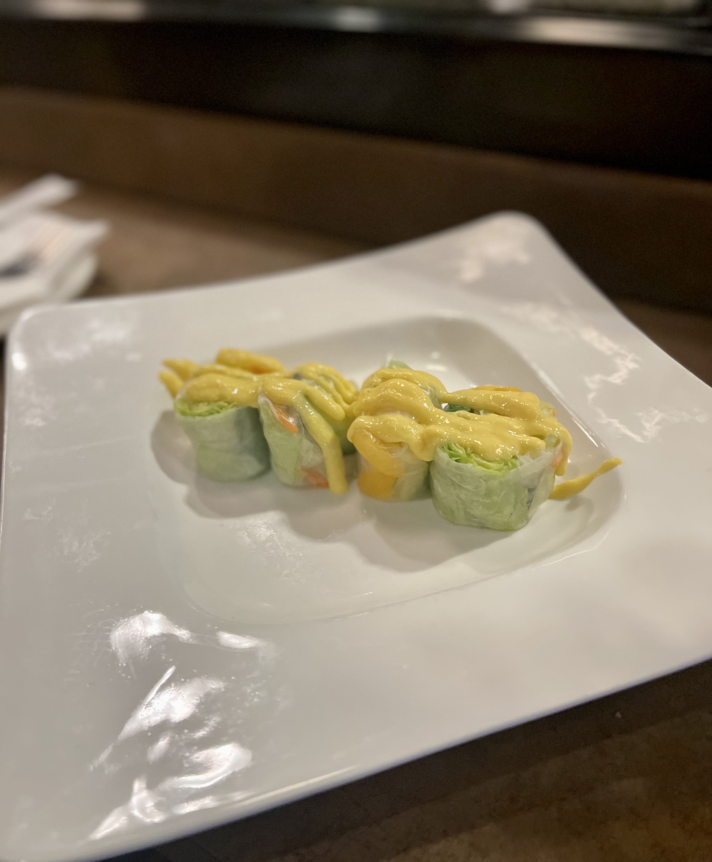 Order Fusion Roll food online from Bluefin Steak House & Sushi store, Howell on bringmethat.com