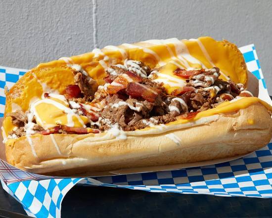 Order Bacon Ranch Cheesesteak food online from Burritos 2go store, Houston on bringmethat.com