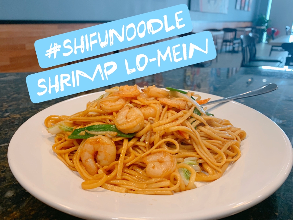 Order Shrimp Lo-Mein 虾捞面 food online from Shifu Noodle store, San Antonio on bringmethat.com