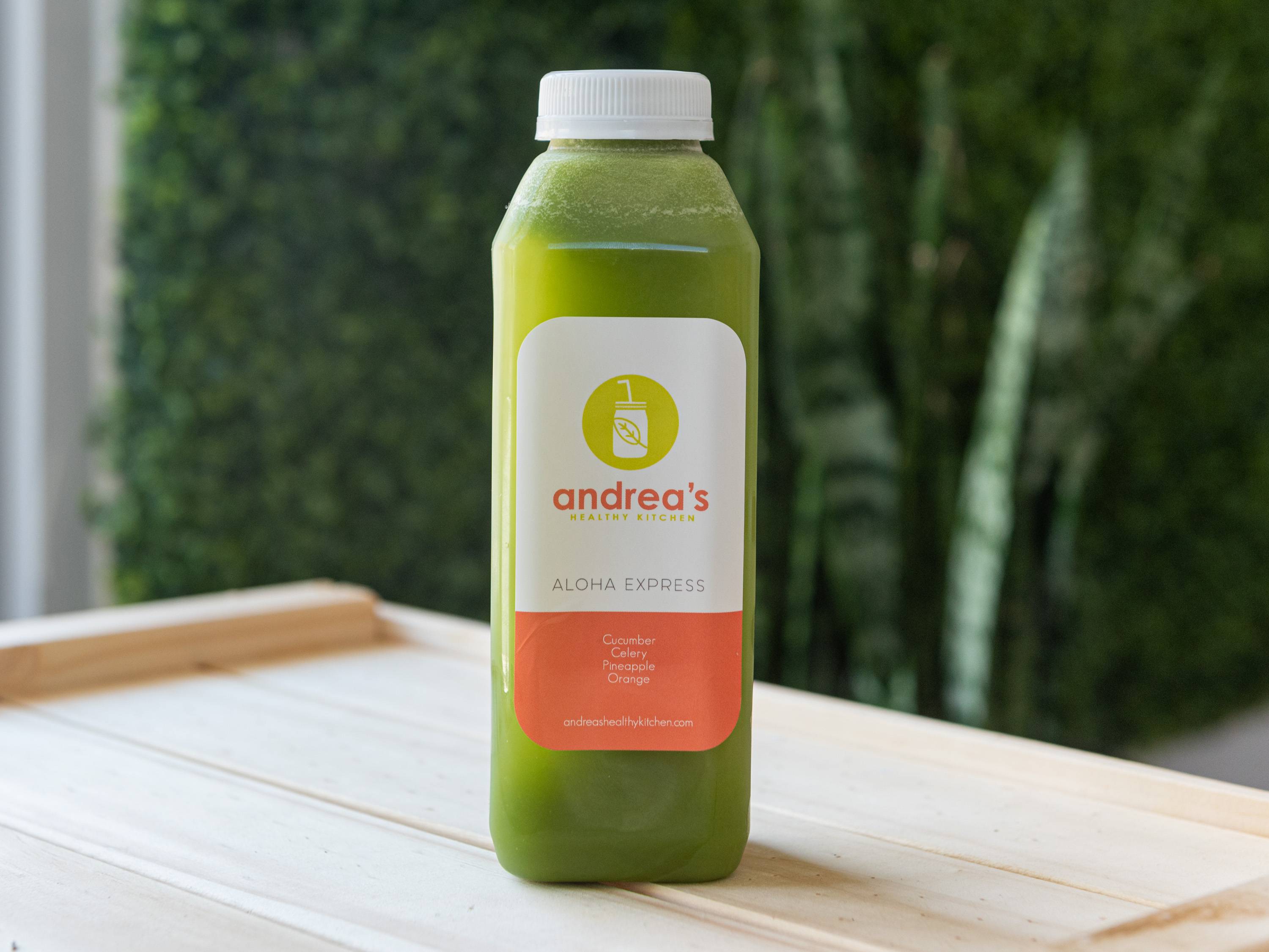 Order 2. Aloha Express Juice food online from Andrea Healthy Kitchen store, El Monte on bringmethat.com