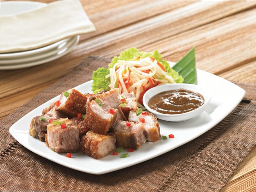 Order Lechon Kawali (Pork Belly) food online from MAX'S RESTAURANT (Cuisine of the Philippines) store, Jersey City on bringmethat.com
