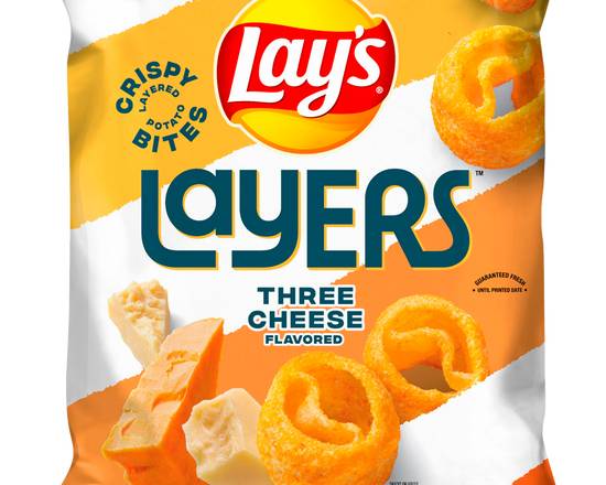 Order Lay's Layers Three Cheese 1.75oz food online from Chevron Extramile store, Elk Grove on bringmethat.com