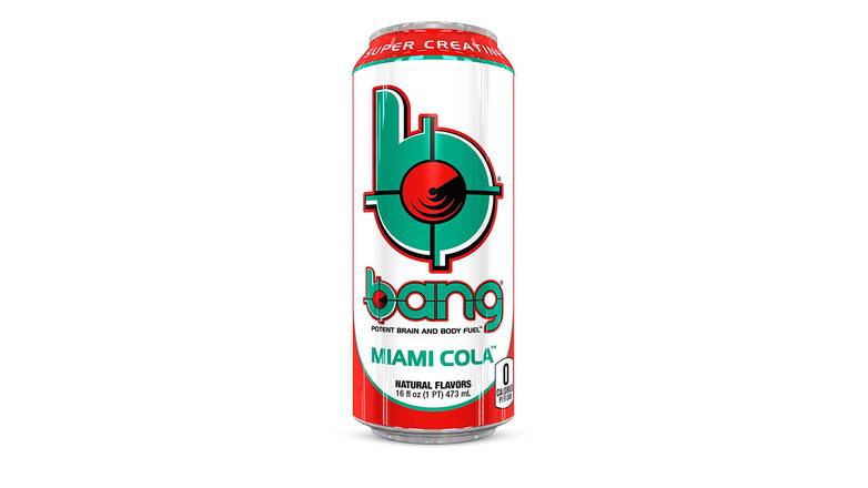 Order Bang Miami Cola Energy Drink food online from Trumbull Mobil store, Trumbull on bringmethat.com