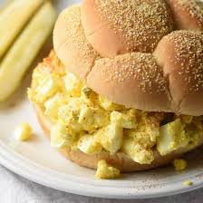 Order Egg Salad Sandwich food online from Cafe Deli-Cious store, New York on bringmethat.com