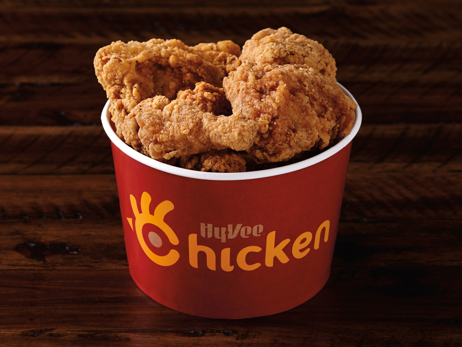 Order 8 Piece Chicken Bucket  food online from Hy-Vee Mealtime store, Moline on bringmethat.com