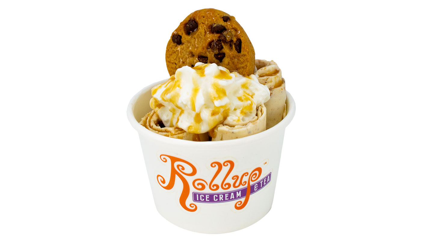 Order Cookie Dough Delight Rollup Ice Cream food online from Rollup Ice Cream & Tea- Portage store, Portage on bringmethat.com