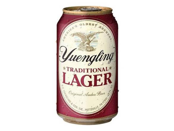 Order Yuengling Traditional Lager - 6x 12oz Cans food online from Magothy Wine & Spirits store, Severna Park on bringmethat.com