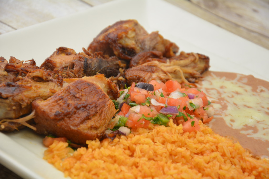 Order Pork Carnitas Dinner food online from El Tapatio store, Rocky Mount on bringmethat.com
