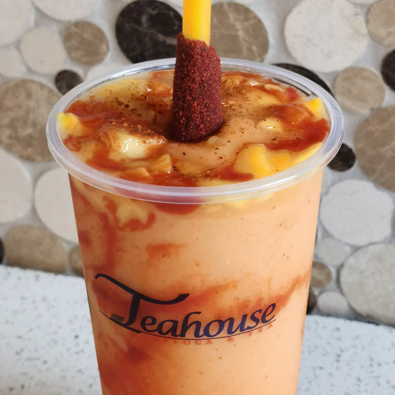 Order Mangonada Ice Blend food online from The Teahouse store, Houston on bringmethat.com