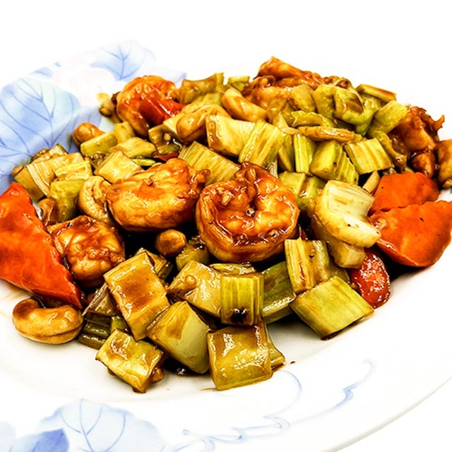 Order Shrimp with Cashew Nuts food online from New Shanghai Restaurant store, Lake Forest on bringmethat.com