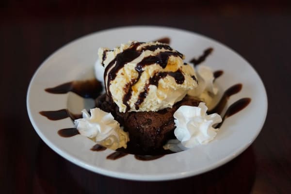 Order Chocolate Chip Brownie food online from Old Pineville Premium Pub store, Charlotte on bringmethat.com