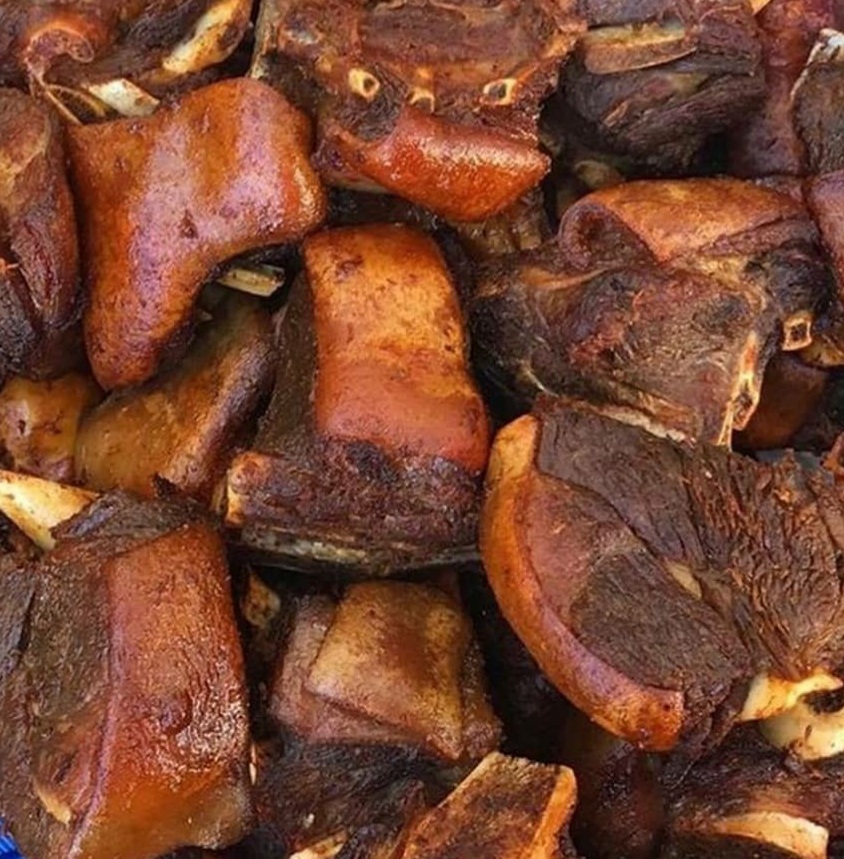 Order Goat Meat per piece  food online from Intercontinental Nigerian Restaurant store, Columbus on bringmethat.com