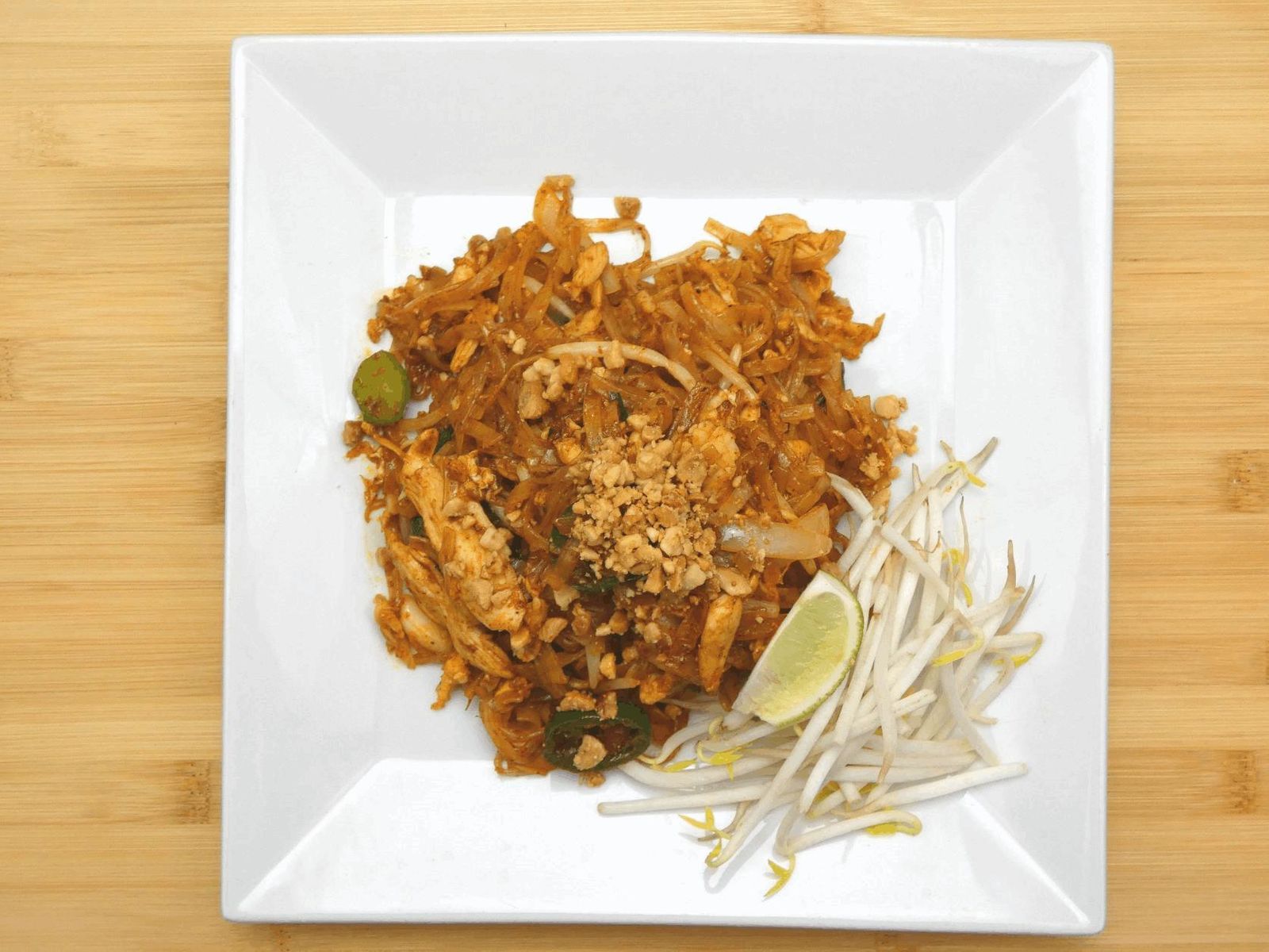 Order Chili Pad Thai  food online from Thai Food Connection store, Manchester on bringmethat.com