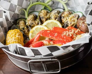 Order Combo 2 (Mussel Combo) food online from Boiling House Seafood Restaurant store, Akron on bringmethat.com