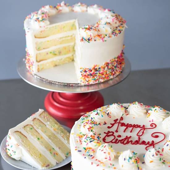 Order 10" Vanilla Confetti Cake food online from Carlo's Bakery store, Bethlehem on bringmethat.com
