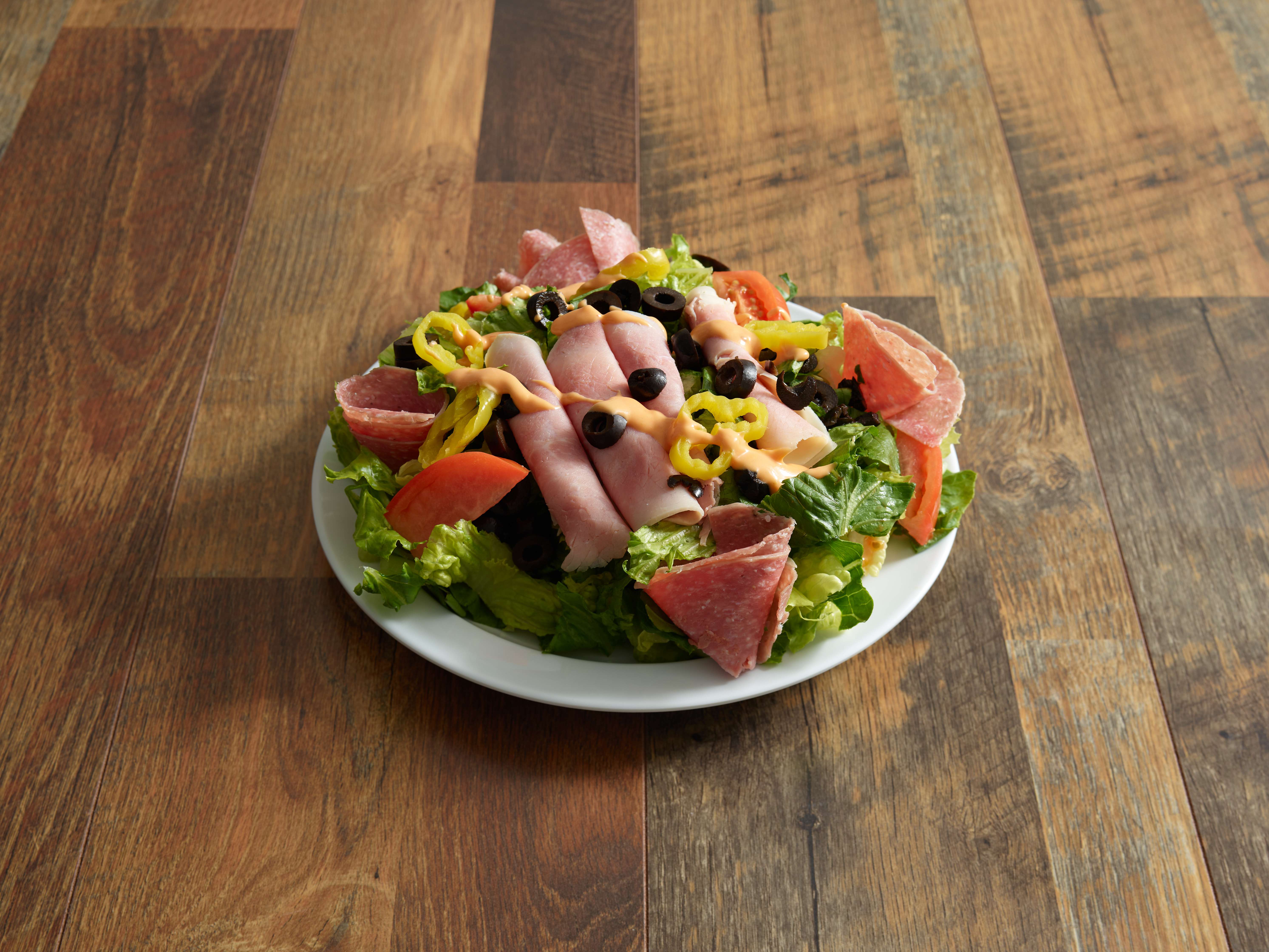 Order Antipasto Salad food online from Armory Square Deli store, Syracuse on bringmethat.com
