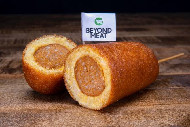 Order Corn Dog Beyond Sausage Hot Italian food online from Dog Haus store, Los Angeles on bringmethat.com