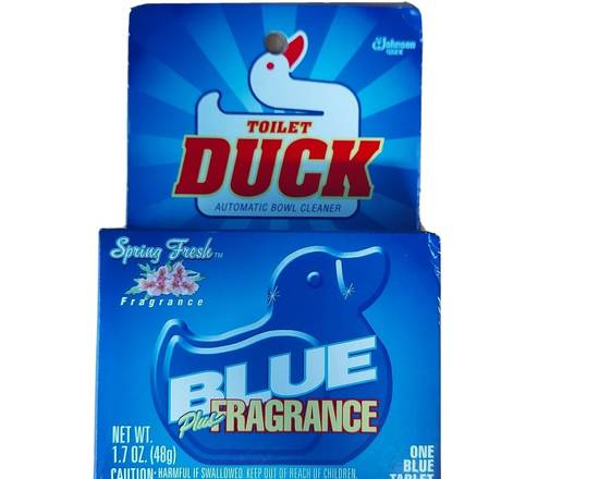 Order Toilet Duck Blue Bowl Cleaner (1.7 oz) food online from Ctown Supermarkets store, Uniondale on bringmethat.com