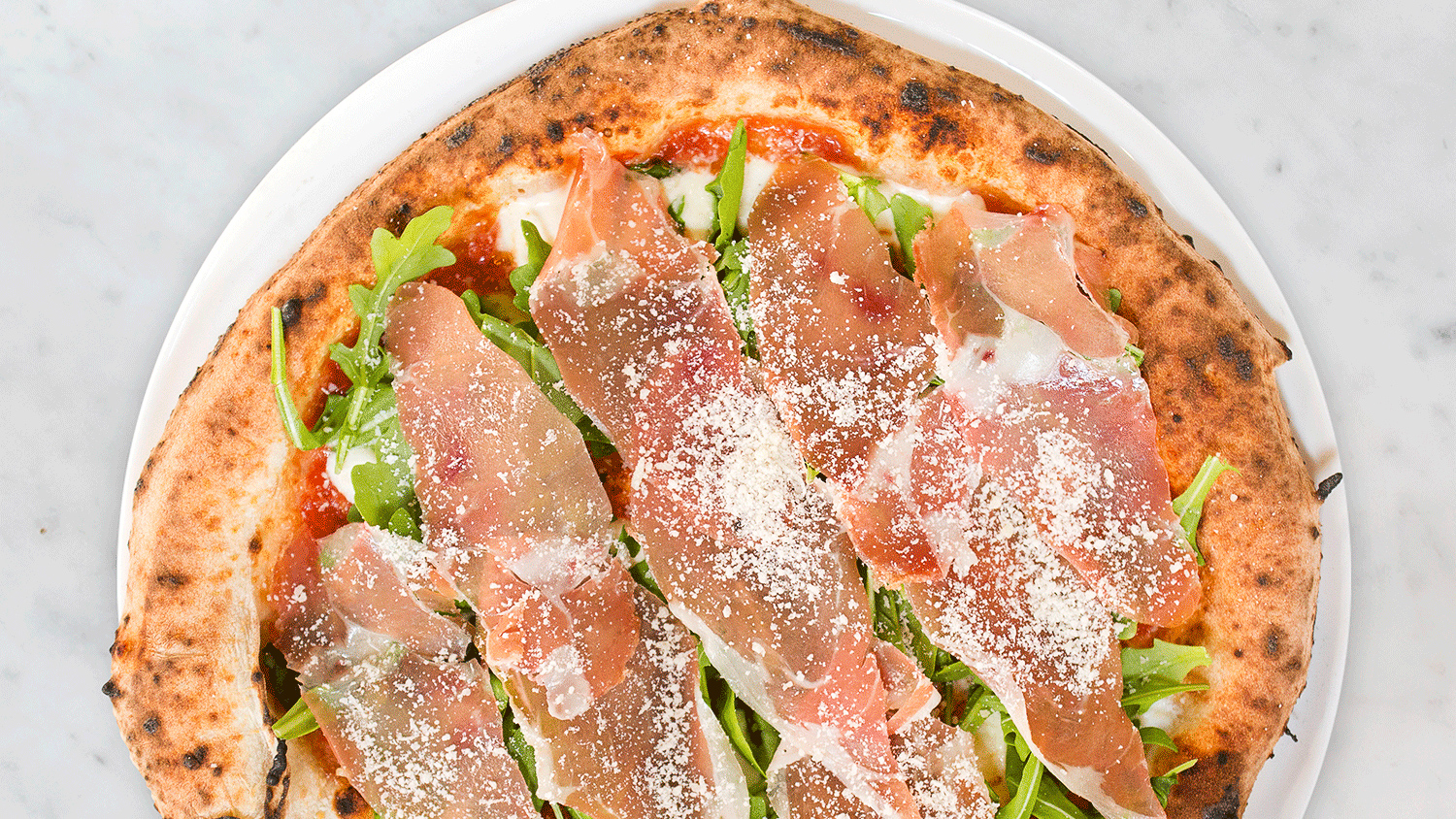 Order Margherita & Prosciutto Pizza food online from MidiCi store, Orem on bringmethat.com
