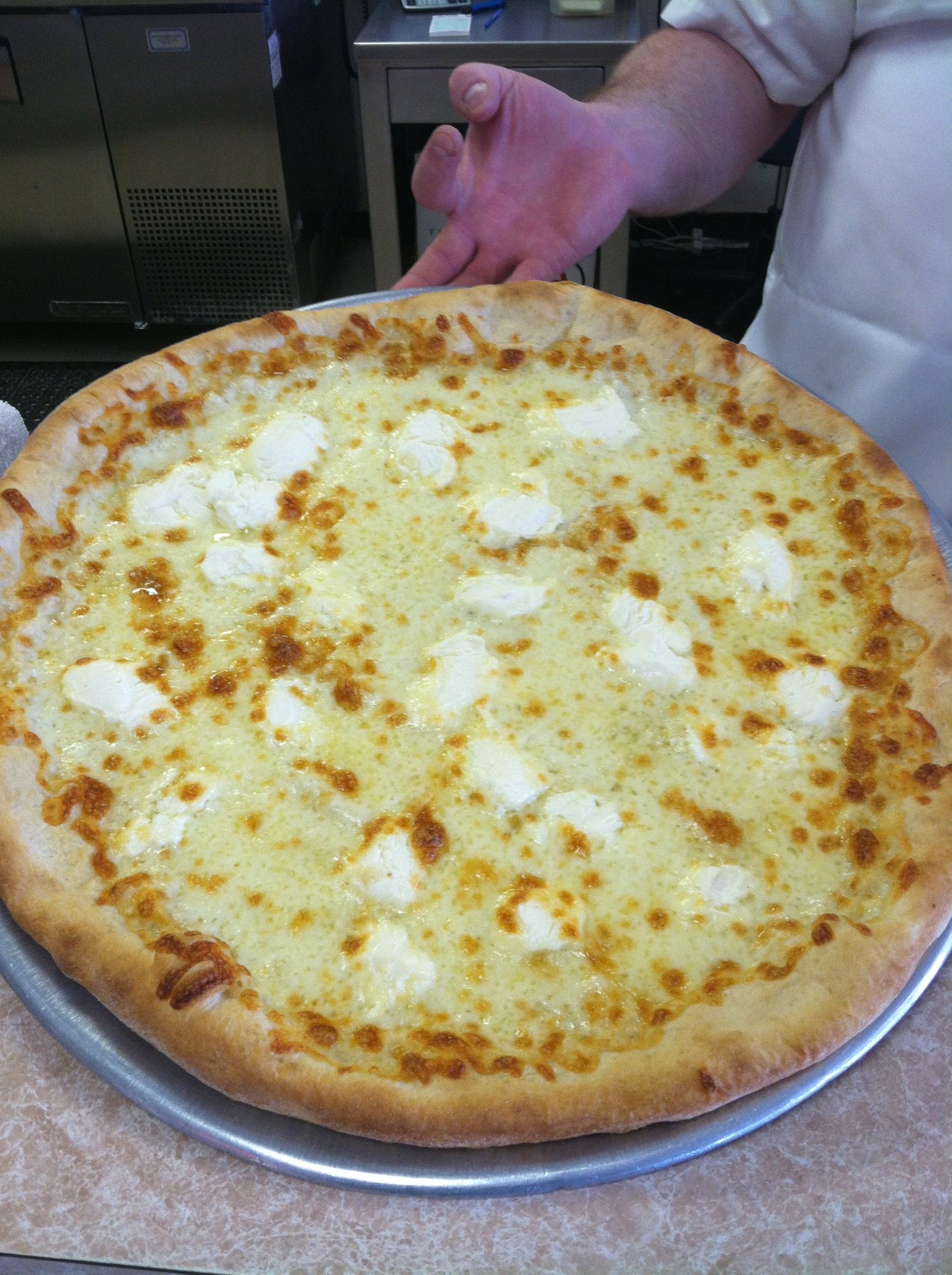 Order White Pizza food online from Mario's Pizza store, Hammonton on bringmethat.com